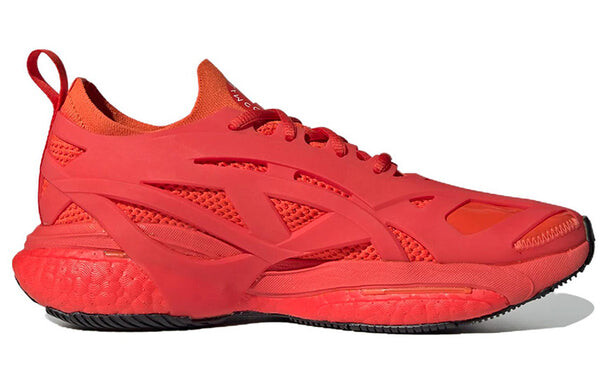 Кроссовки solarglide x stella mccartney Adidas, оранжевый — фото 2