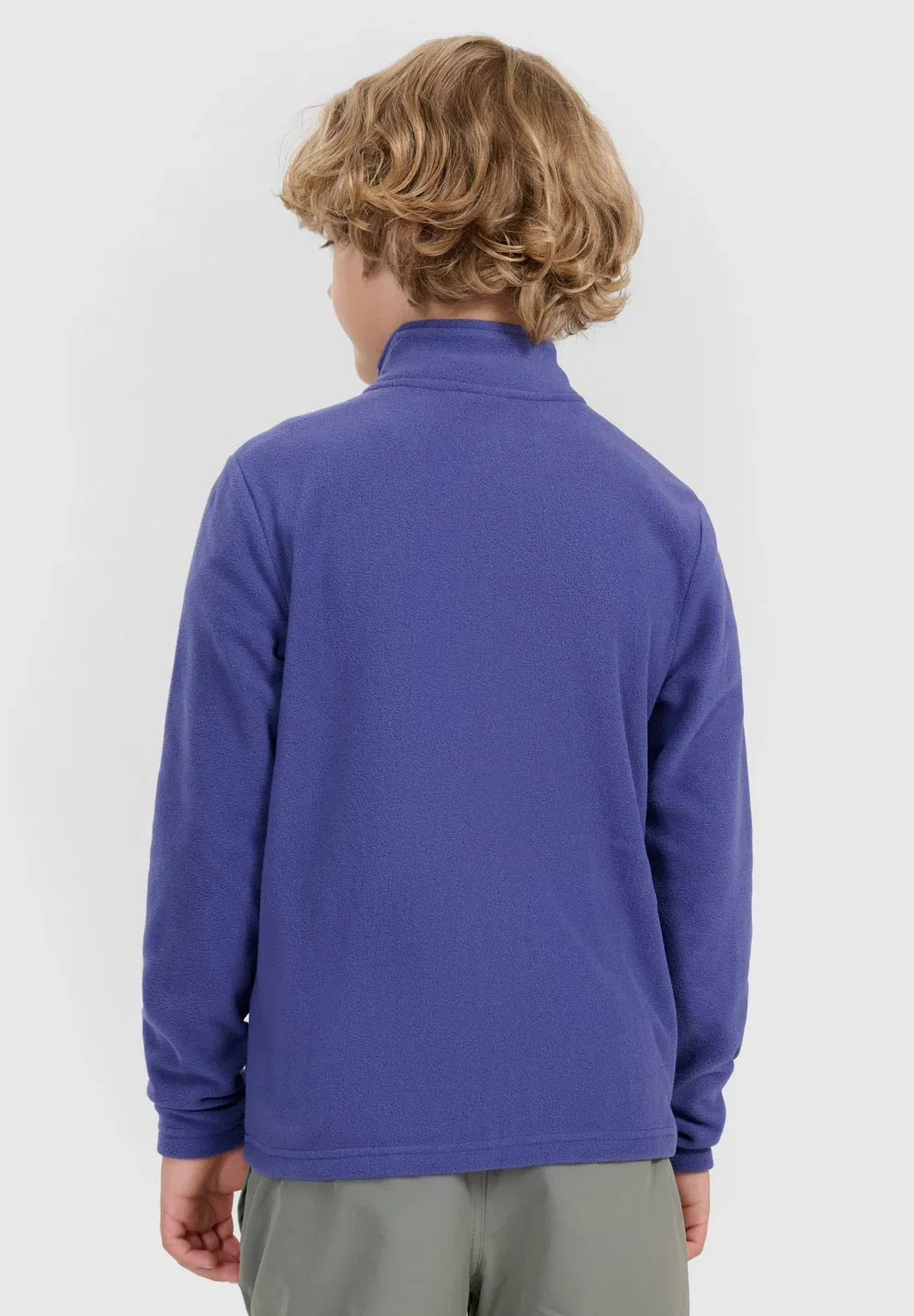 Polar slim ze stójką chłopięcy - флисовая куртка 4F, Royal Blue — фото 3