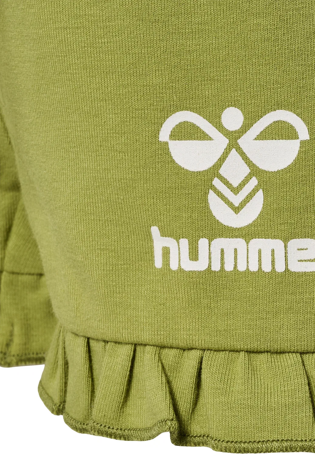 Детские шорты с рюшами Hmldream Hummel, Olivgrun / Grun — фото 4