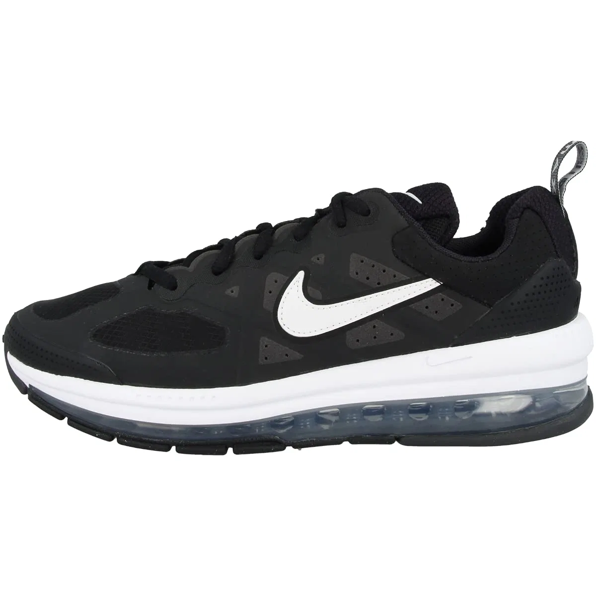Детские спортивные кроссовки для мальчиков с амортизацией Air Max 90 LTR NIKE, Black Anthracite White