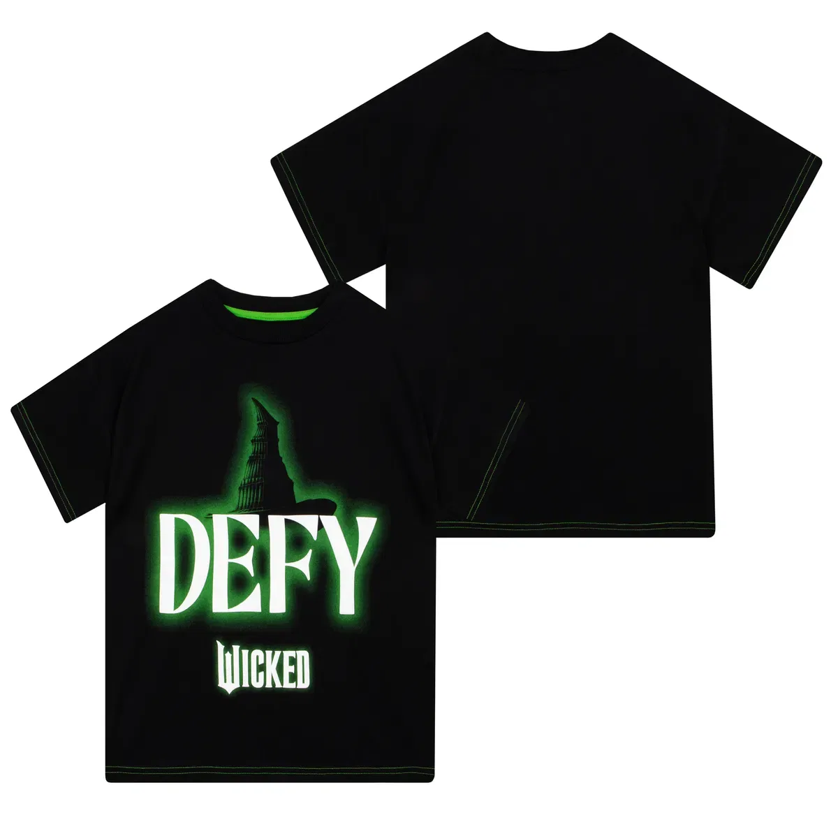 Футболка с принтом Elphaba Defy Wicked, Black — фото 4