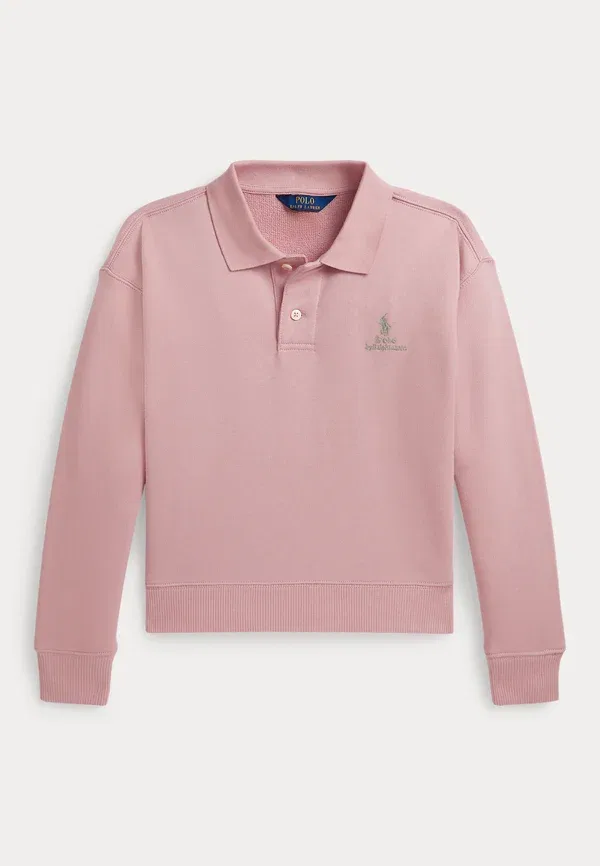 Худи поло из махровой ткани Logo Polo Ralph Lauren, Adirondack Rose