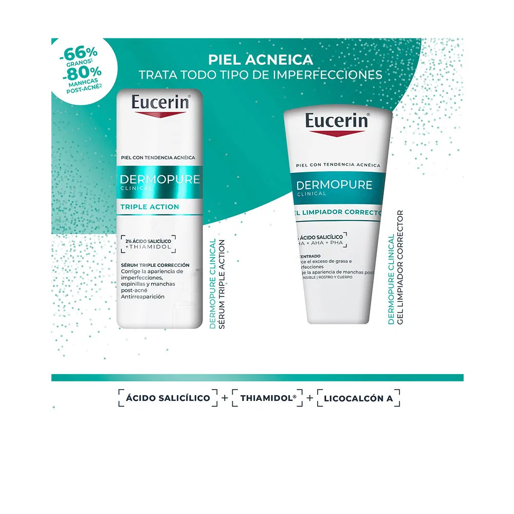 Набор дермакосметики Eucerin Dermopure Clinical Triple Action, 2 шт