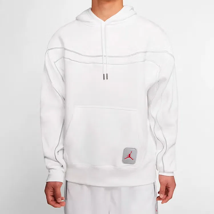 Худи Nike As Men's J LGC AJ5 PO, белый — фото 2