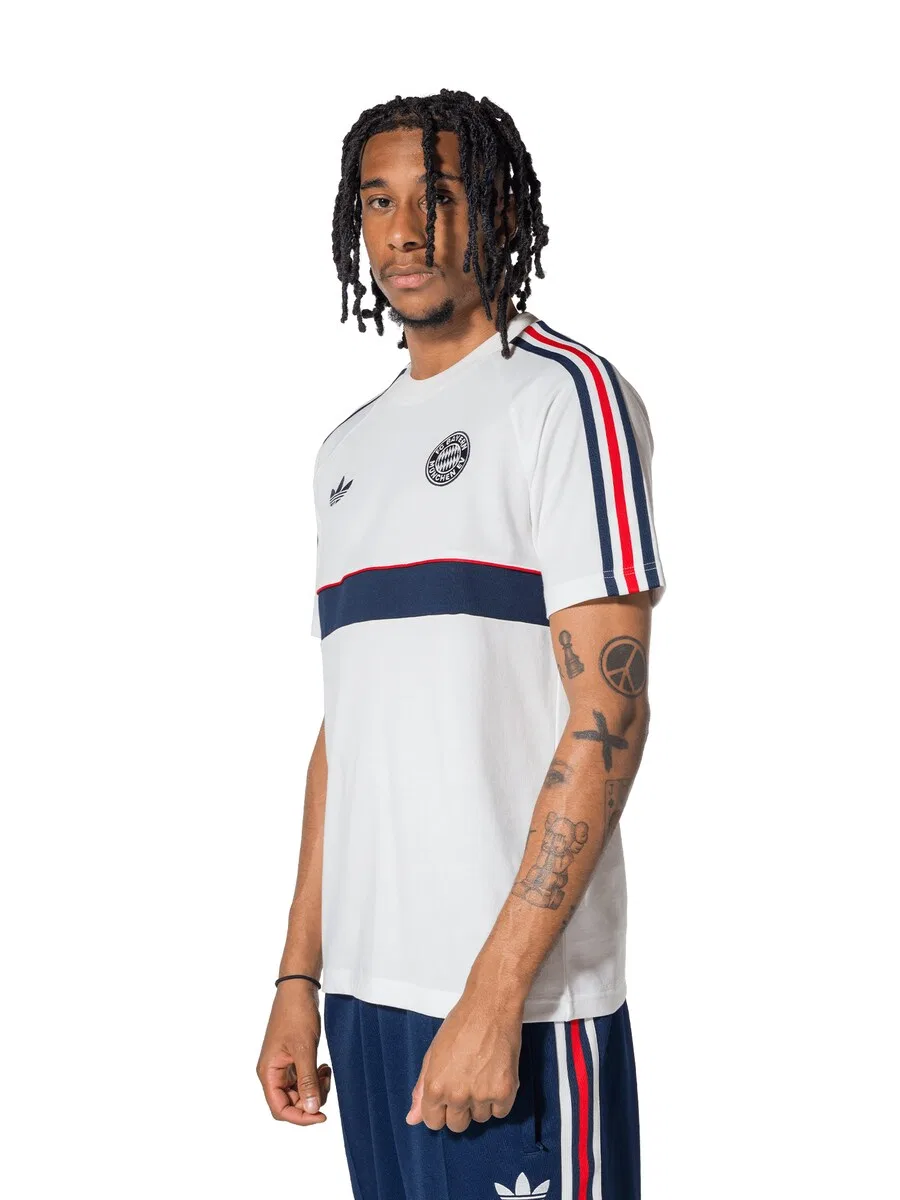 Белая футболка ADIDAS PERFORMANCE Performance 'FC Bayern Munchen' — фото 2