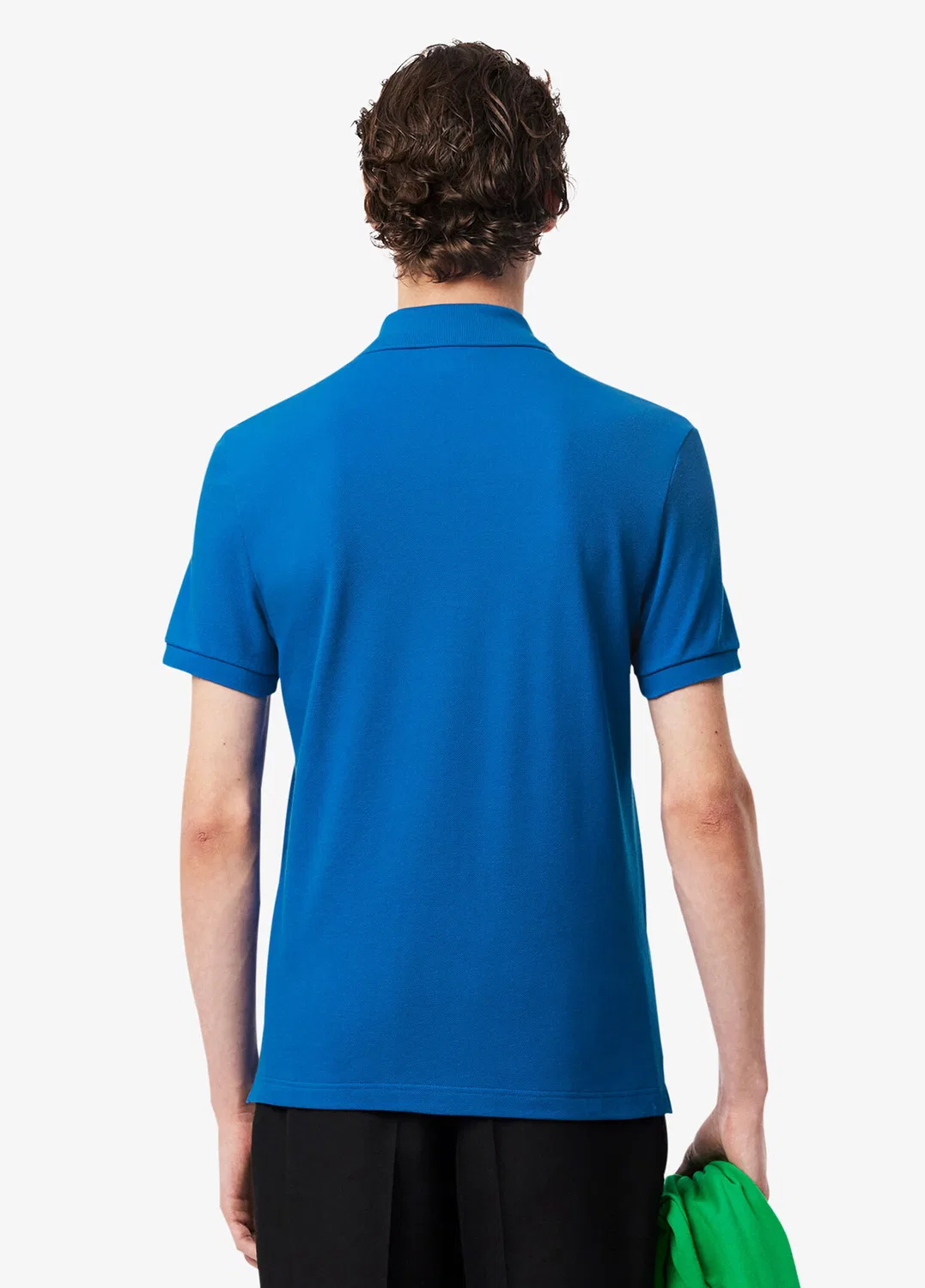 Поло Lacoste L.12.12 Slim Fit, Mavi-3D3 — фото 3