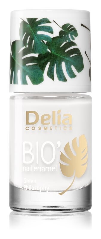 

Лак для ногтей Delia Cosmetics Bio Green Philosophy, оттенок 602 White 11 мл