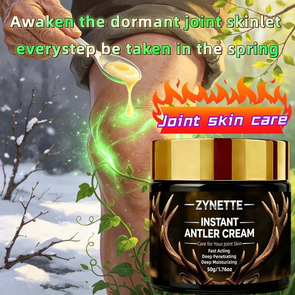 Крем для тела Instant Antler с ядом пчелы и мультивитаминами, Zynette, 50 г — фото 2