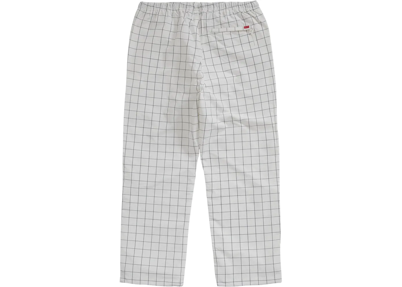 Мужские брюки с клетчатым принтом Supreme Heavy Nylon Pant, Windowpane — фото 2