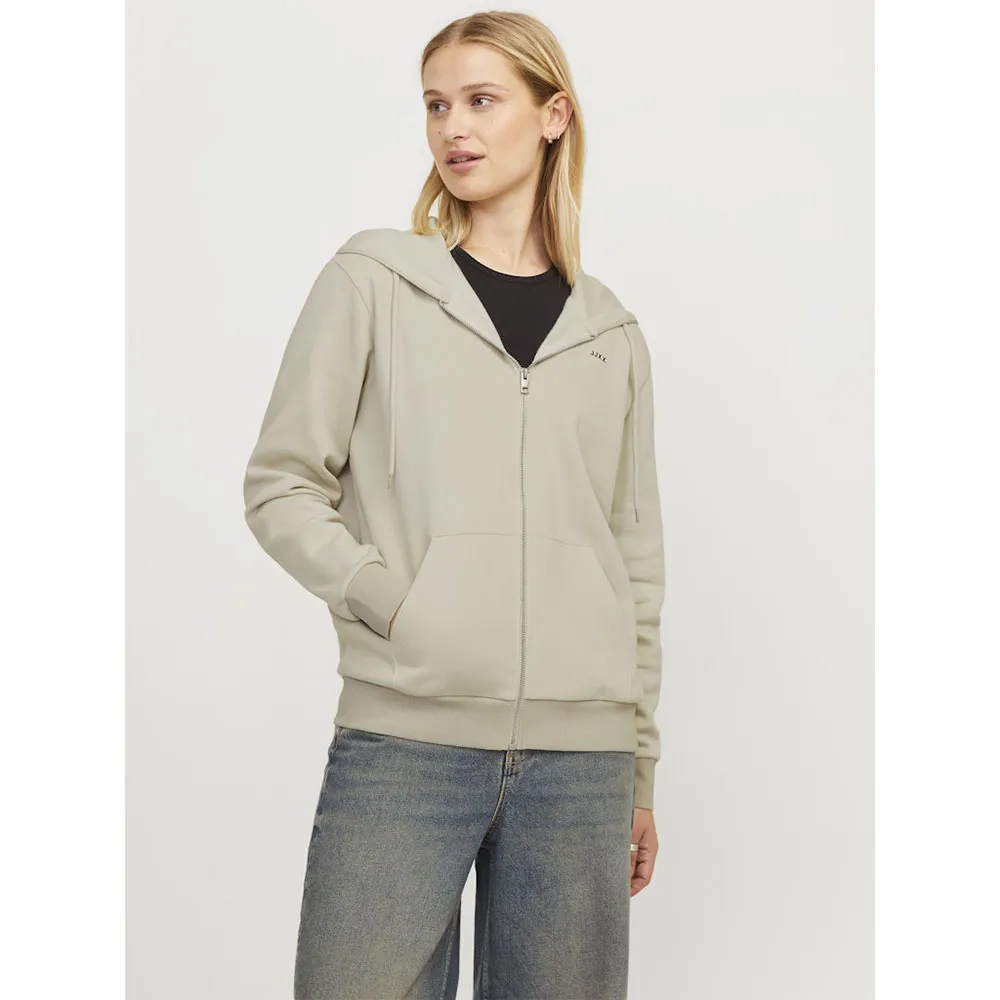 

Толстовка Jack & Jones Abbie Rlx JJXX full zip, бежевый