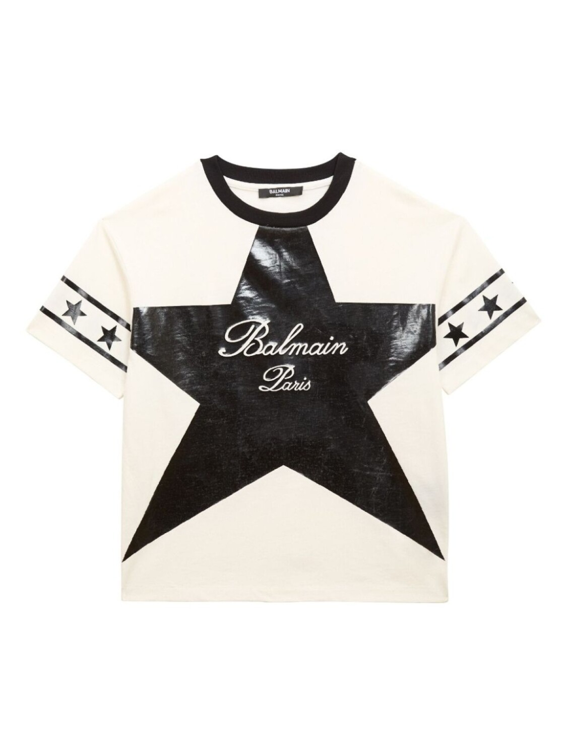 

Balmain Kids футболка с принтом, белый