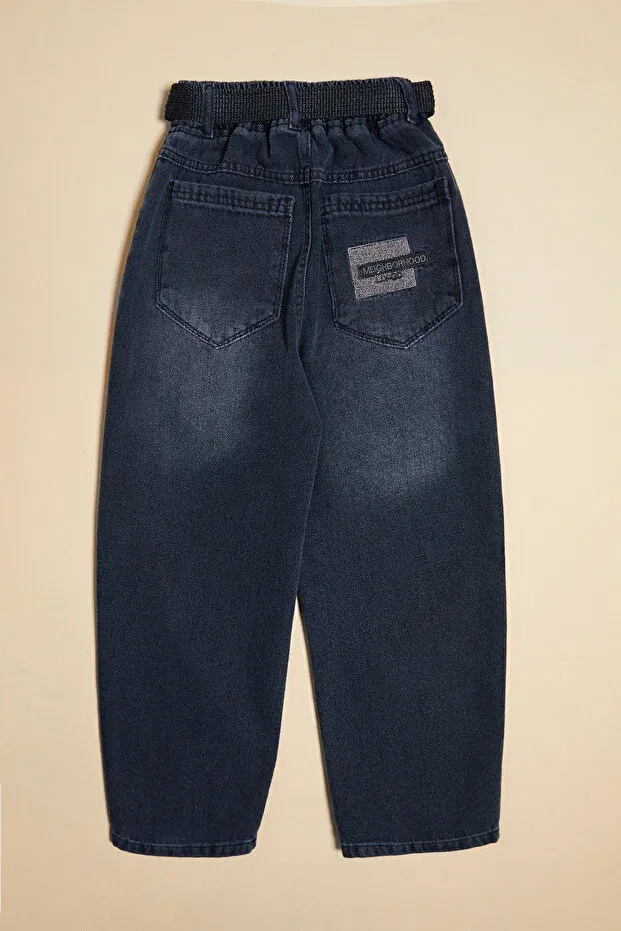 Детские брюки для мальчиков свободного кроя Fulla Moda, Navy Blue — фото 2