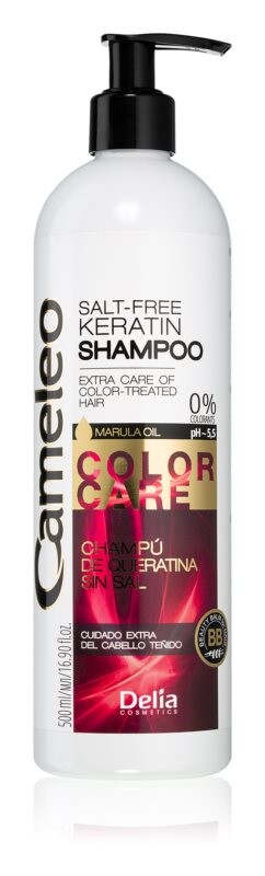 

Кератиновый шампунь для окрашенных и мелированных волос Delia Cosmetics Cameleo BB