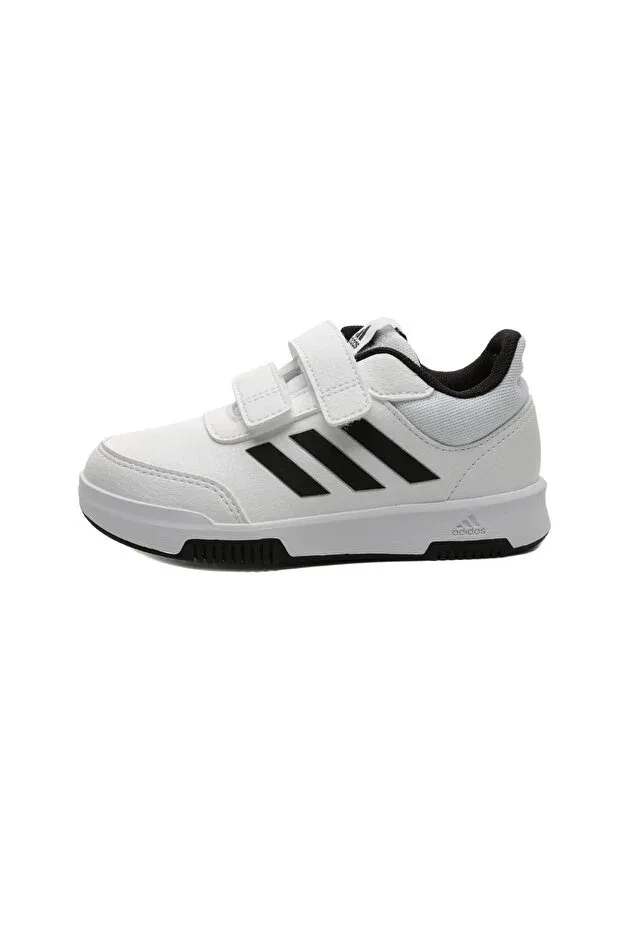 Детские кроссовки для девочек с текстурным верхом Adidas, White Black
