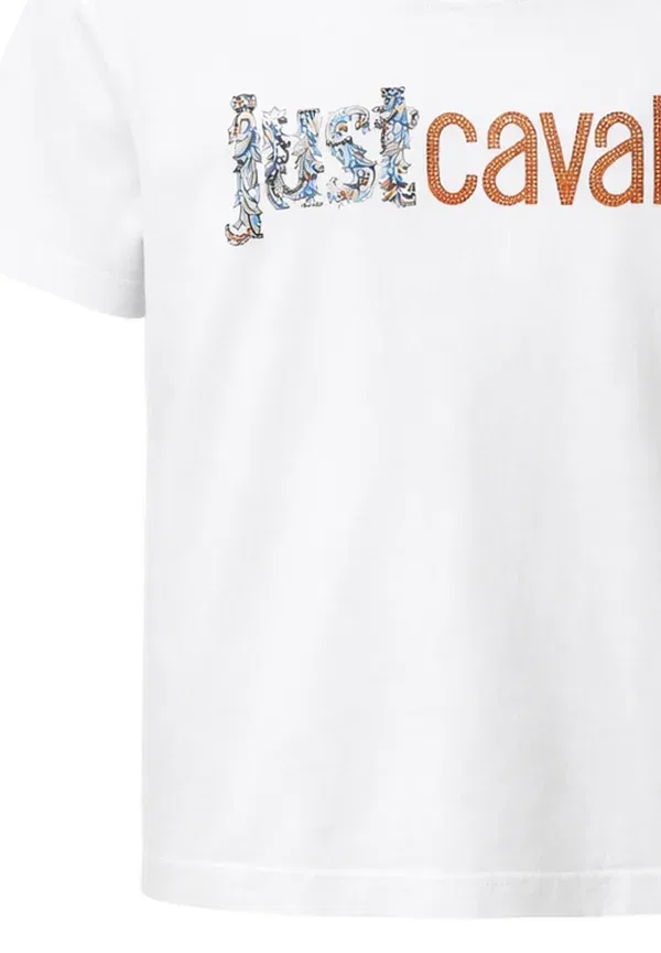 Футболка Just Cavalli, белый — фото 4