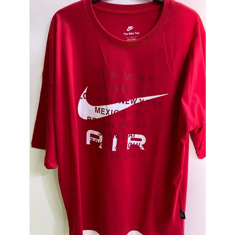 Футболка спортивная с логотипом Nike FD1249-657, Красный — фото 2