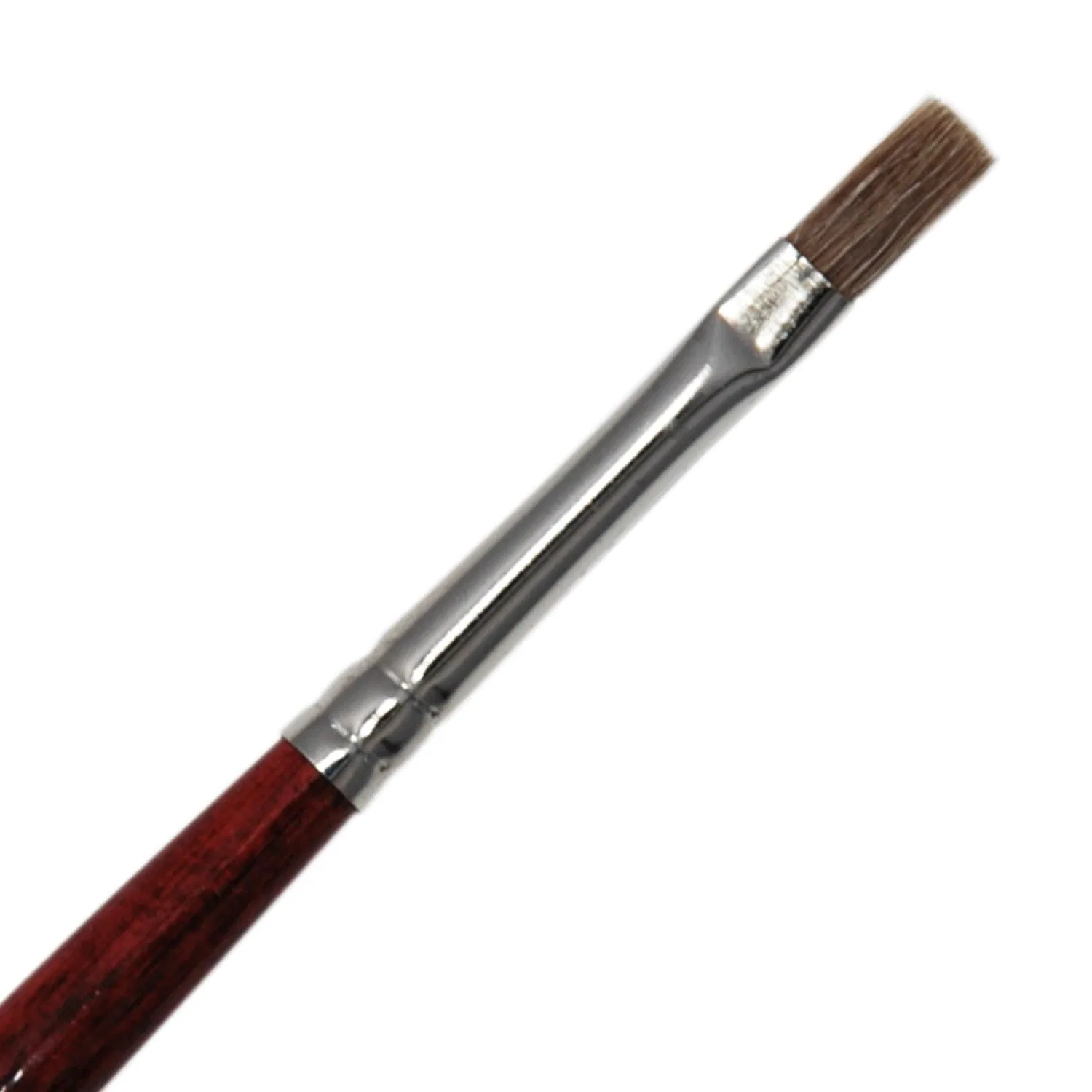 Кисть для аквагрима Ox Hair Flat Thin R4, №4, GRIMAS