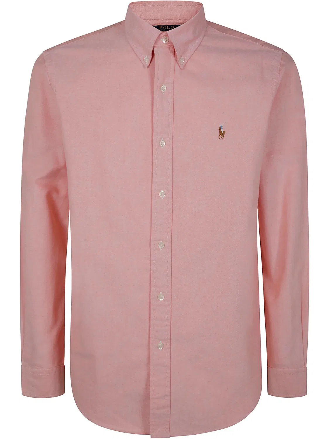 Polo Ralph Lauren Рубашка хлопковая оранжевая
