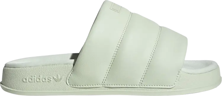 Шлепанцы Adidas Wmns Adilette Essential Slide, зеленый
