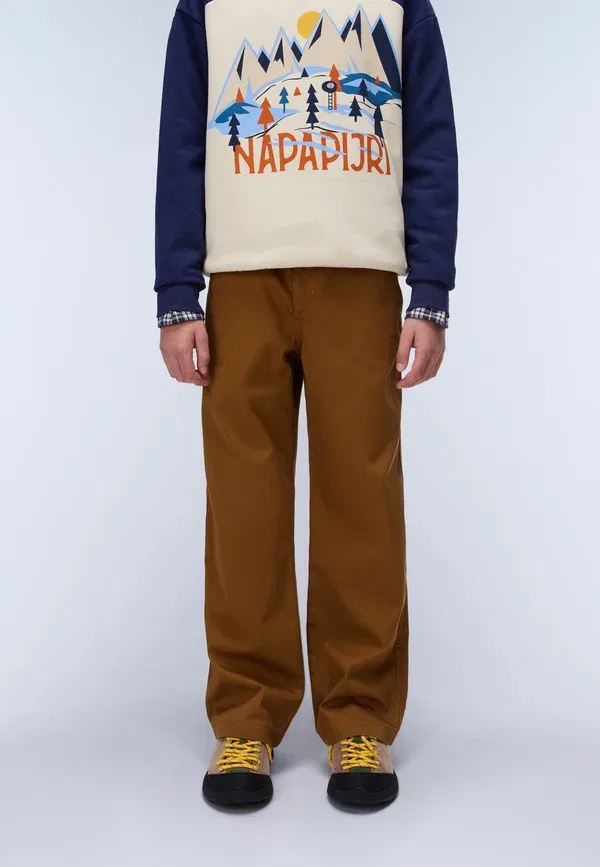Брюки хлопковые Unisex Napapijri, Rubber
