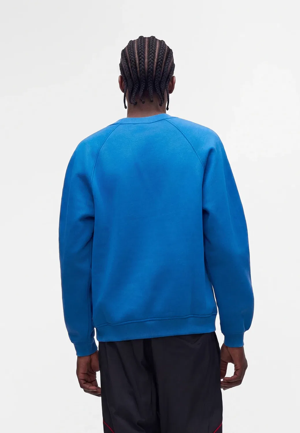 Свитшот Crew Jordan, True Blue/University Red — фото 3