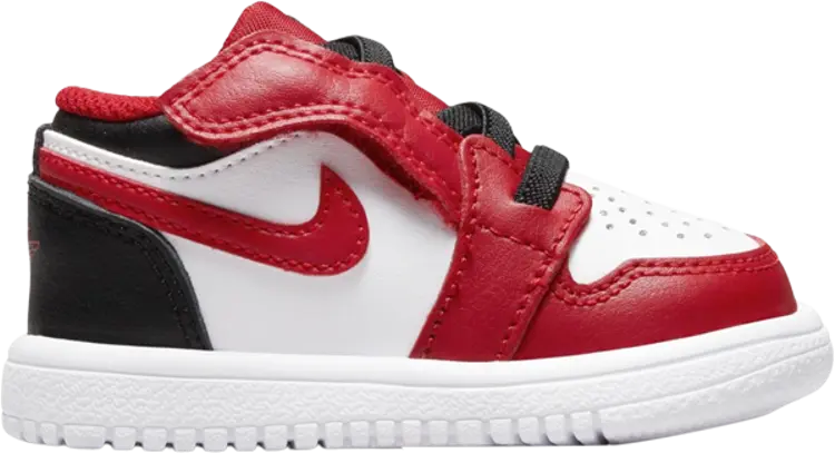 

Кроссовки Air Jordan 1 Low TD Reverse Black Toe, красный