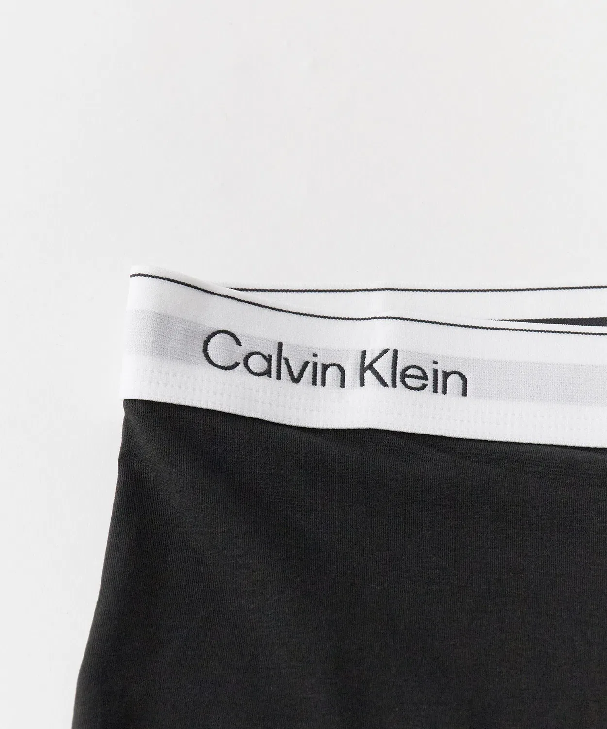 Женские боксеры с принтом Icon Cotton Modal Calvin Klein, Серый — фото 2