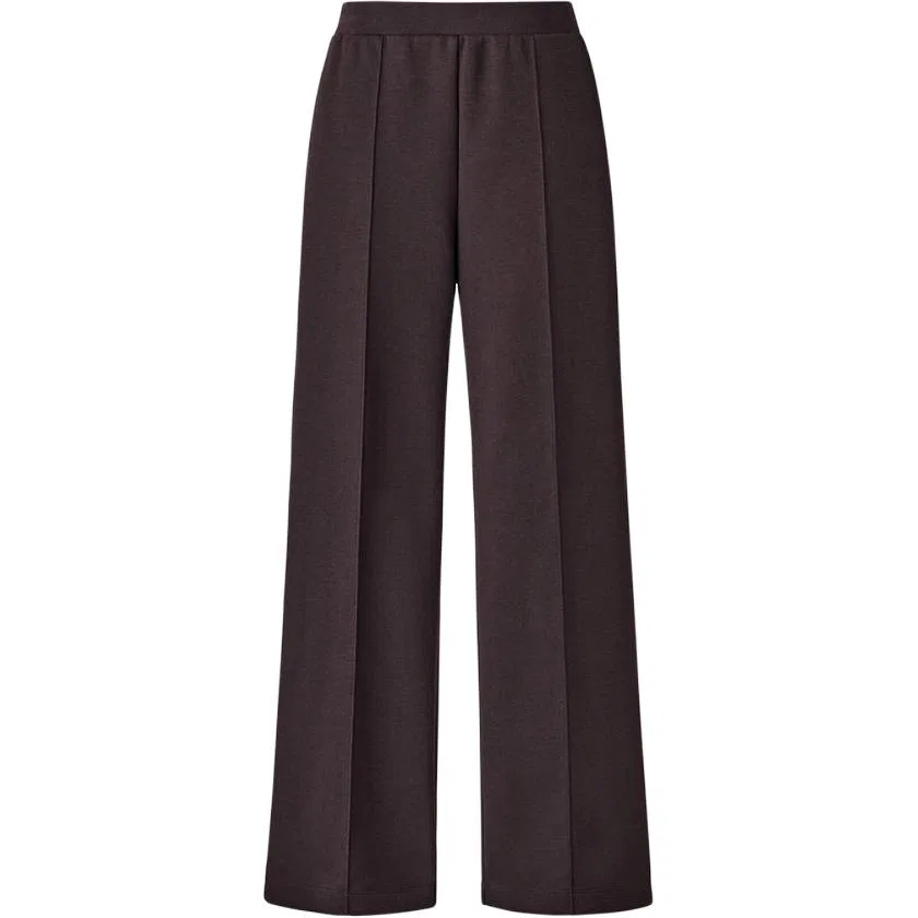 Женские брюки Casual прямого кроя UNIQLO, Brown Black