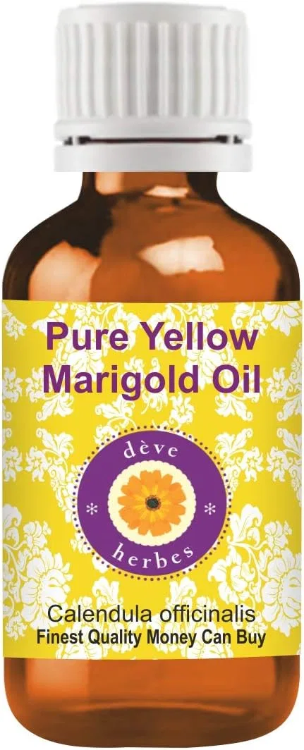 Масло для тела Pure Yellow Marigold Oil, Deve Herbes, 100 мл