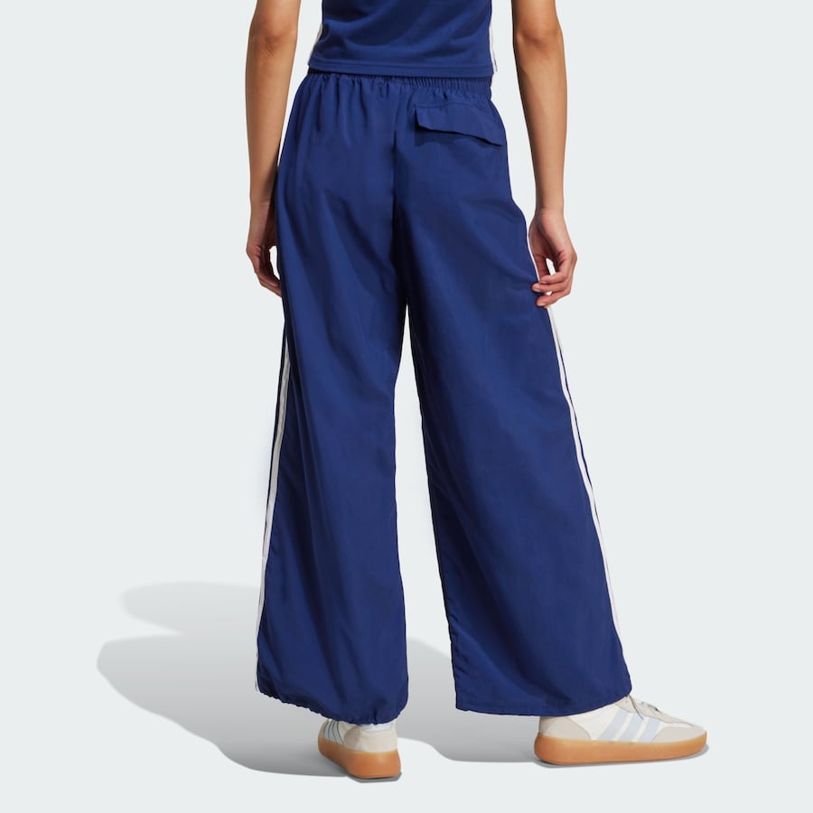 Широкие спортивные брюки ADIDAS SPORTSWEAR Essentials, темно-синий — фото 3