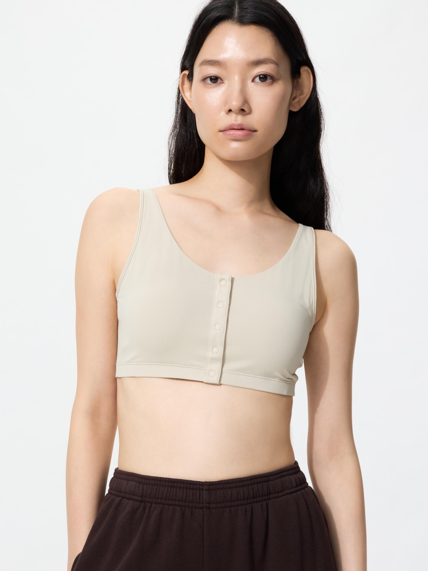 Бюстгальтер Uniqlo AIRism, 30 бежевый — фото 2