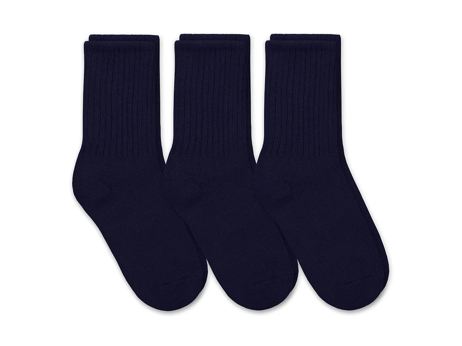 Набор из 3 пар носков в рубчик для мальчиков, школьная форма. Jefferies Socks, Navy