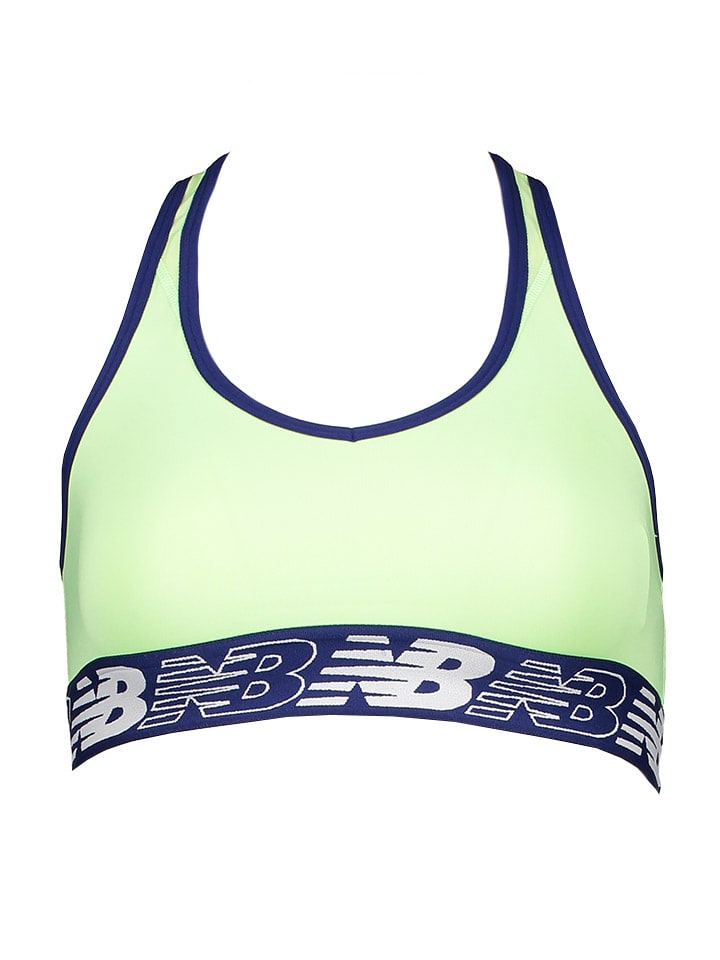 

Спортивный бюстгальтер New Balance, зеленый