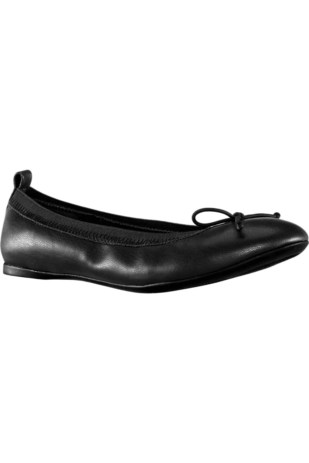 Балетки детские с резинкой Esther Nina, Black Smooth