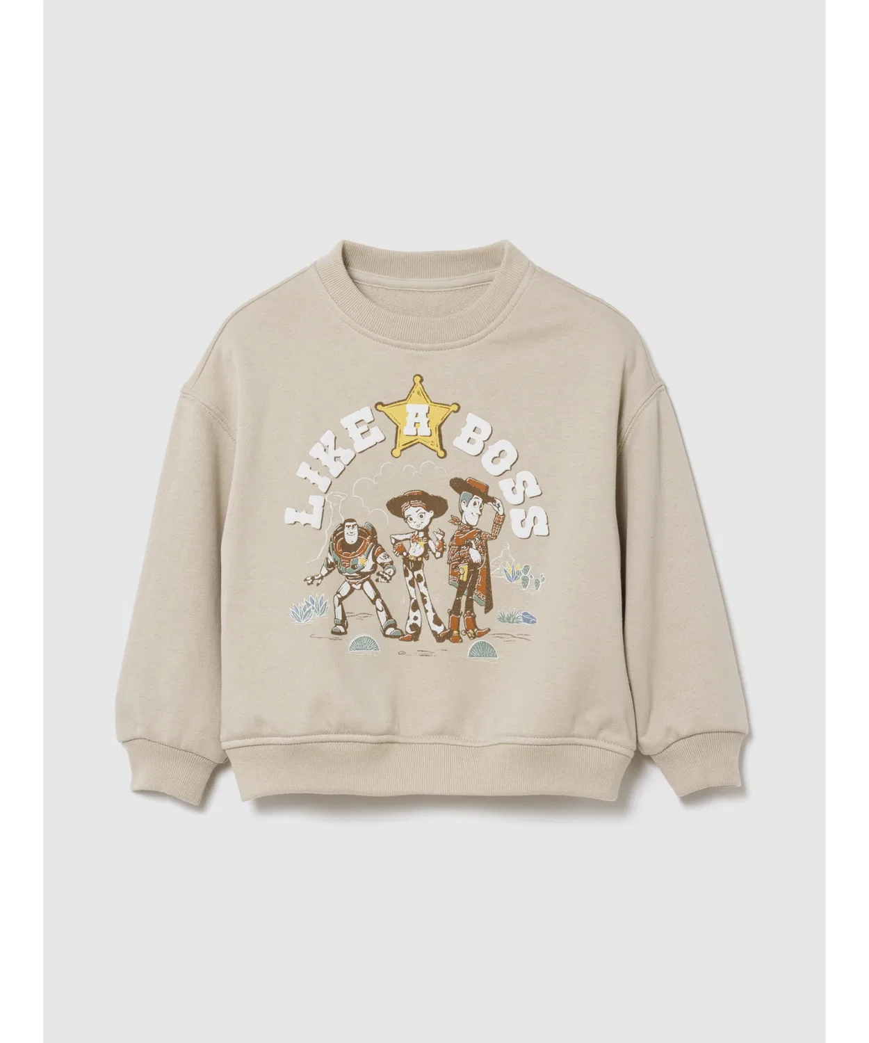 Детский пуловер с длинным рукавомGap × Disney VintageSoft Terry Sweatshirt GAP