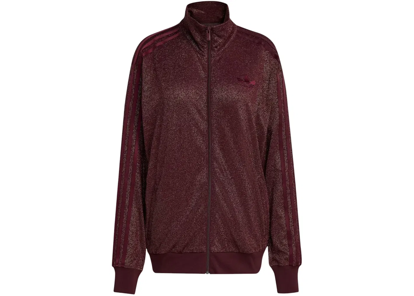 Женская куртка с принтом Top Adidas, Maroon/Gold Metallic