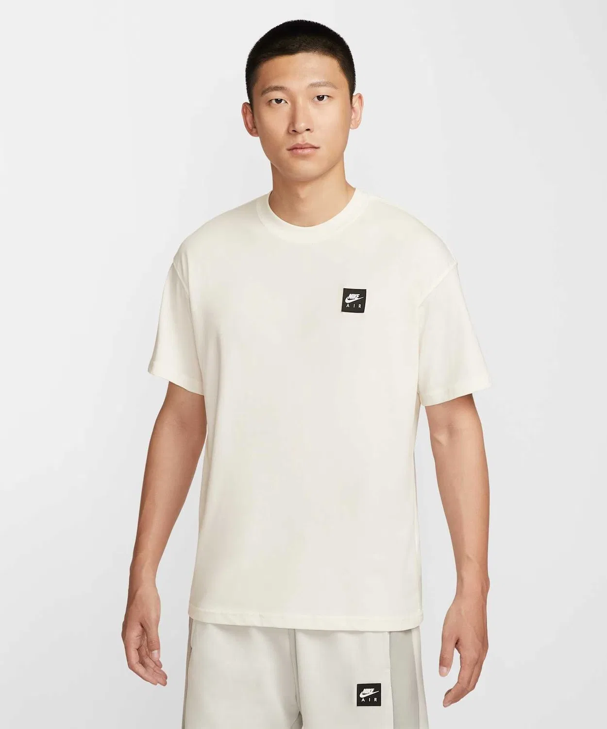 Мужская футболка с принтом Max90 NIKE, Cream — фото 2
