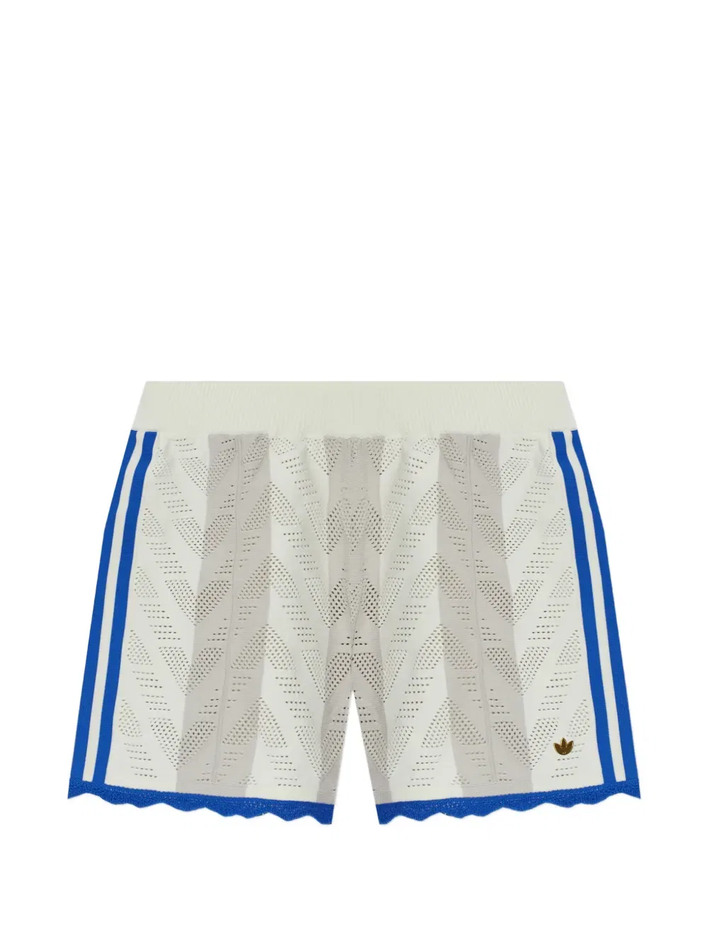 Мини-шорты «Жар-птица» Adidas, белый