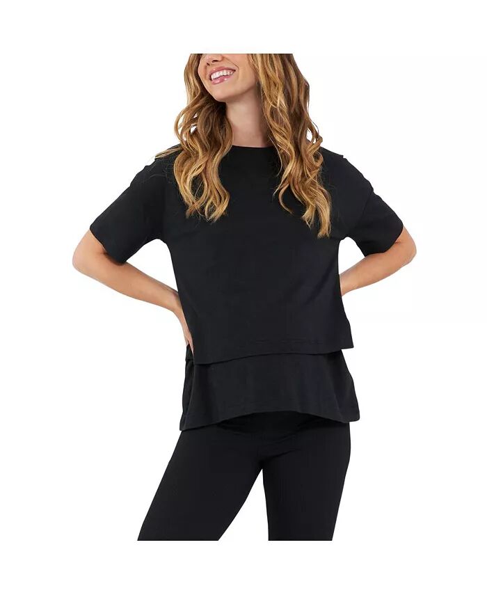

Футболка для кормящих матерей Claud Ripe Maternity, черный