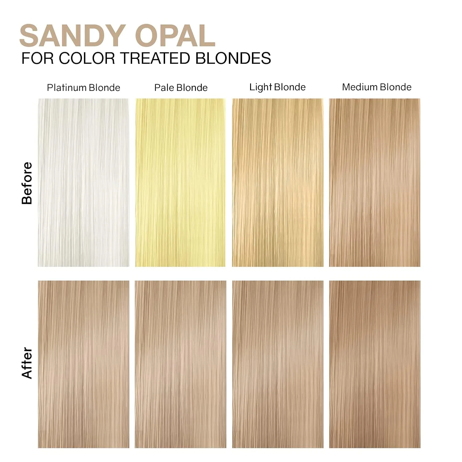 Кондиционер для волос Celeb Luxury Color Depositing Conditioner - средство для обновления цвета с компонентами Bondfix Bond Rebuilder, Viral и Gem Lites, подходит для использования с Colorwash., Sandy Opal — фото 4