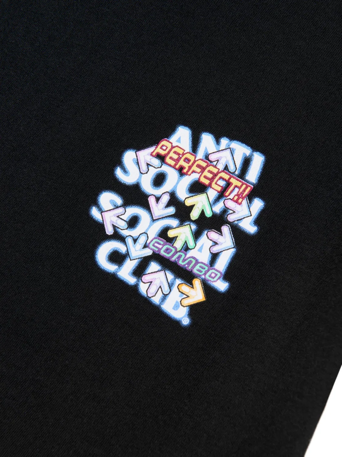 Футболка с логотипом Anti Social Social Club Kids, черный — фото 4