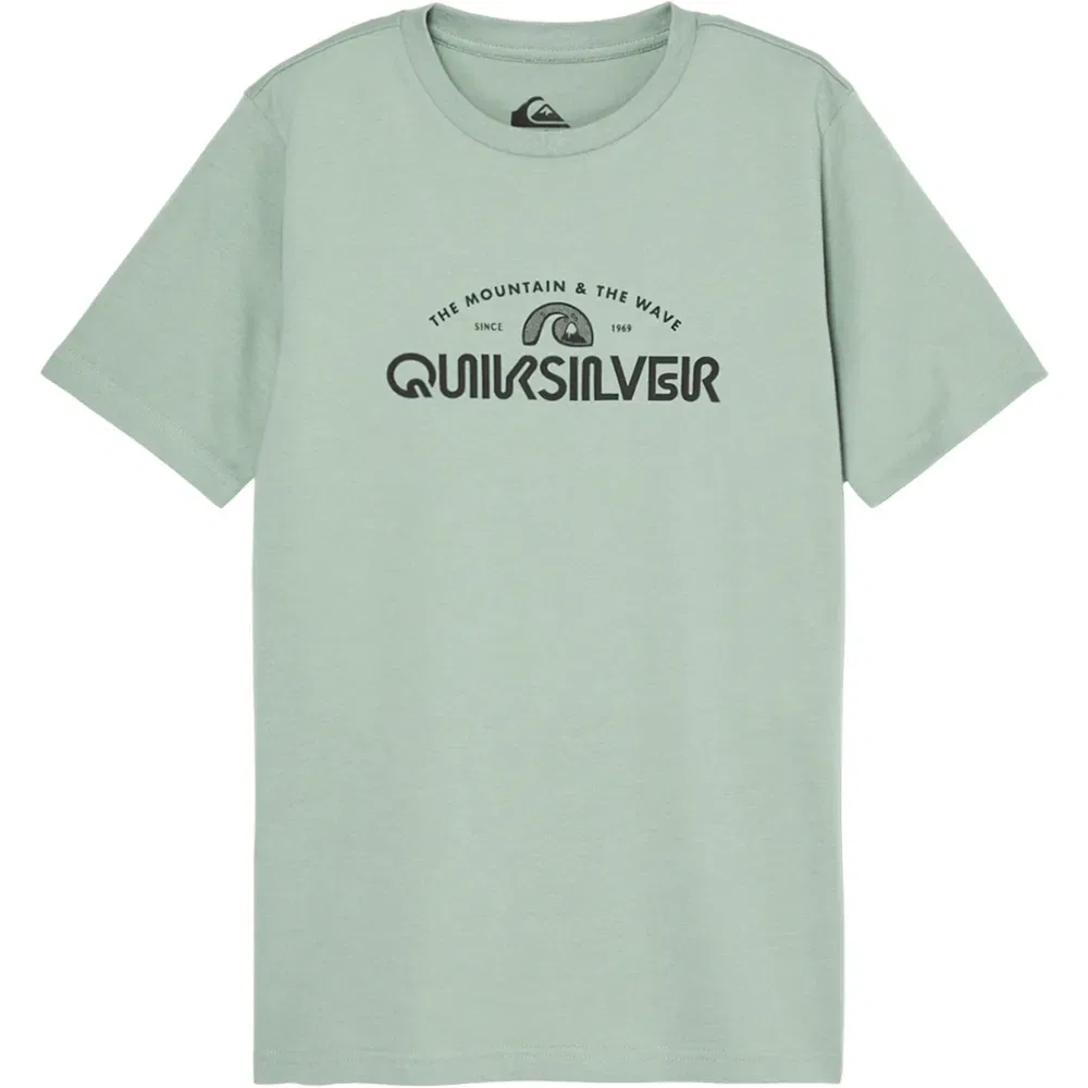 Детская футболка с коротким рукавом Quiksilver, Green