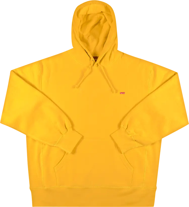 

Толстовка Supreme Enamel Small Box Hooded Sweatshirt 'Bright Gold', желтый
