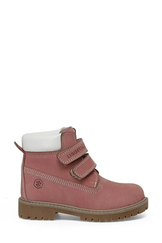 Детские ботинки для девочек с принтом River worker girl's boots Lumberjack, Pink — фото 2