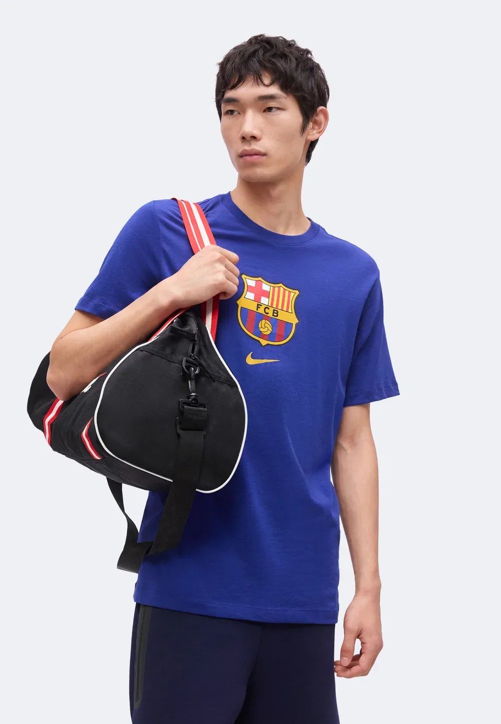 Футболка с эмблемой ФК «Барселона» - клубная одежда Nike Performance, Deep Royal Blue — фото 4