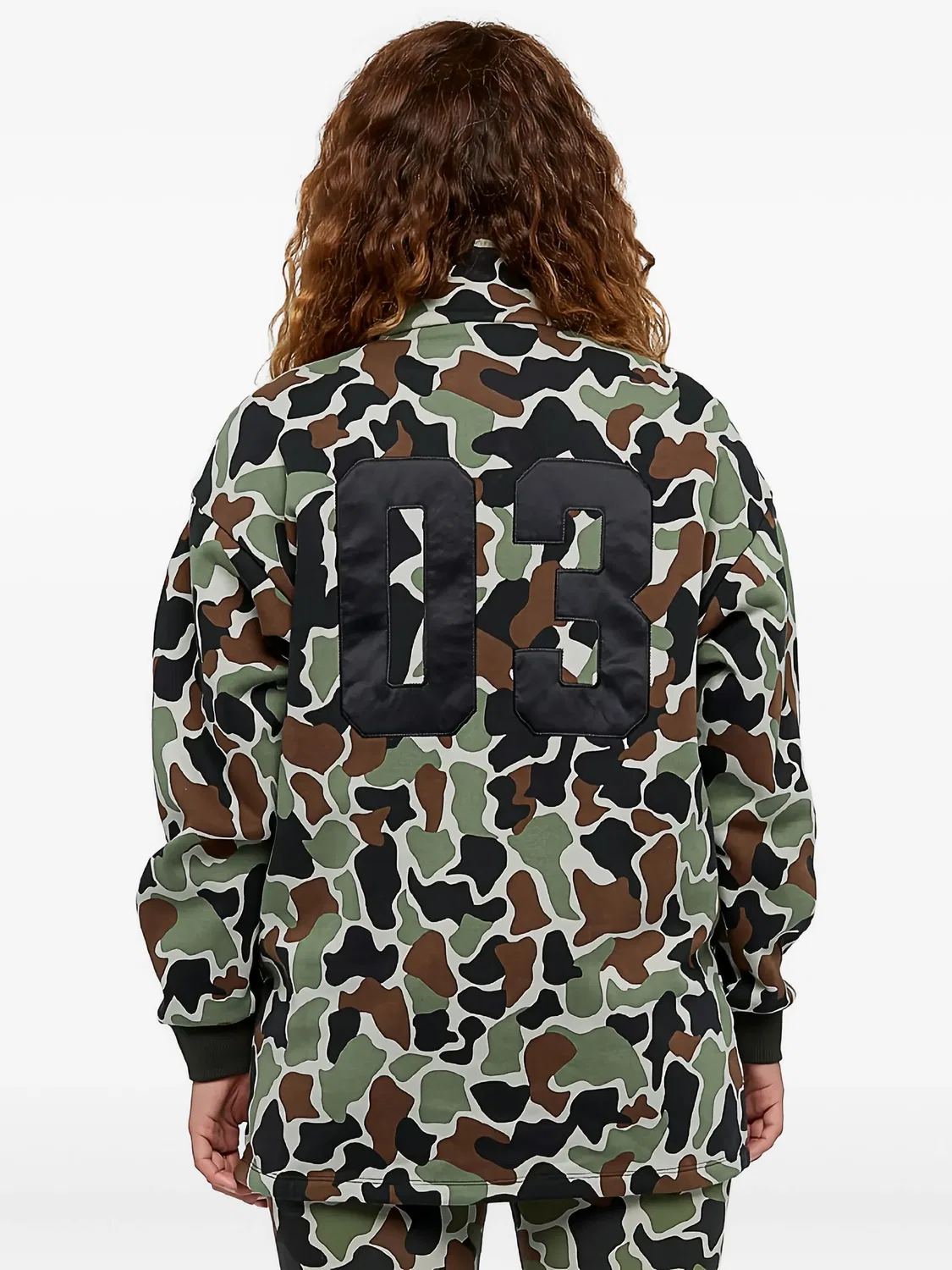 Спортивная куртка Stadium Originals Camo Green Adidas, зеленый — фото 3