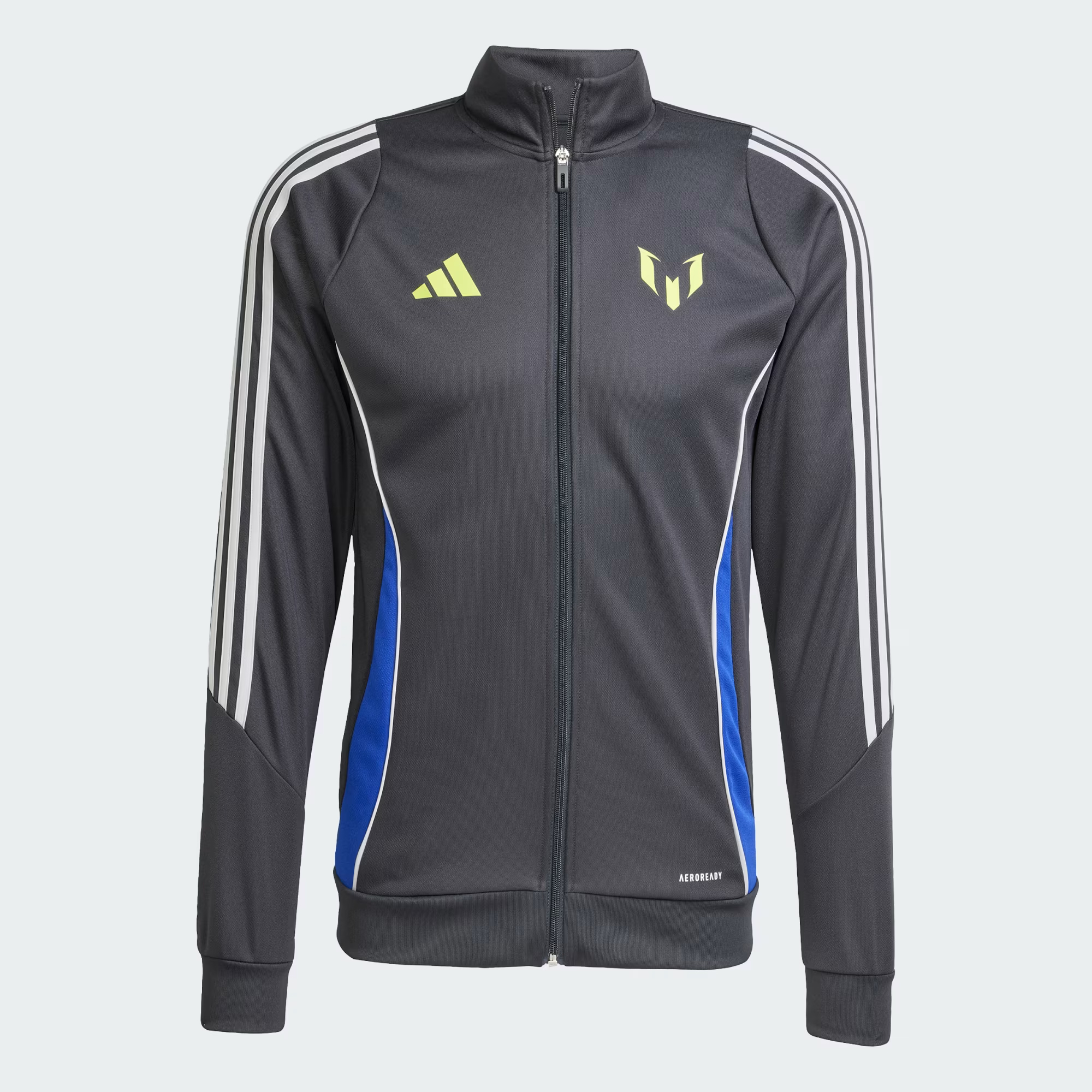 

Куртка Adidas логотипом Messi, серый
