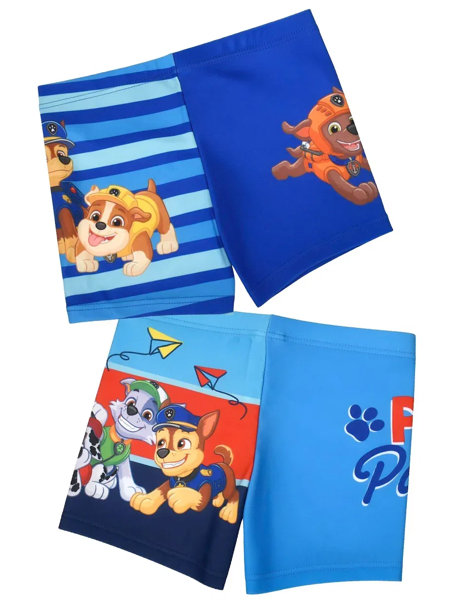 Плавки для купания с принтом комплект из 2 штук Paw Patrol, синий — фото 3