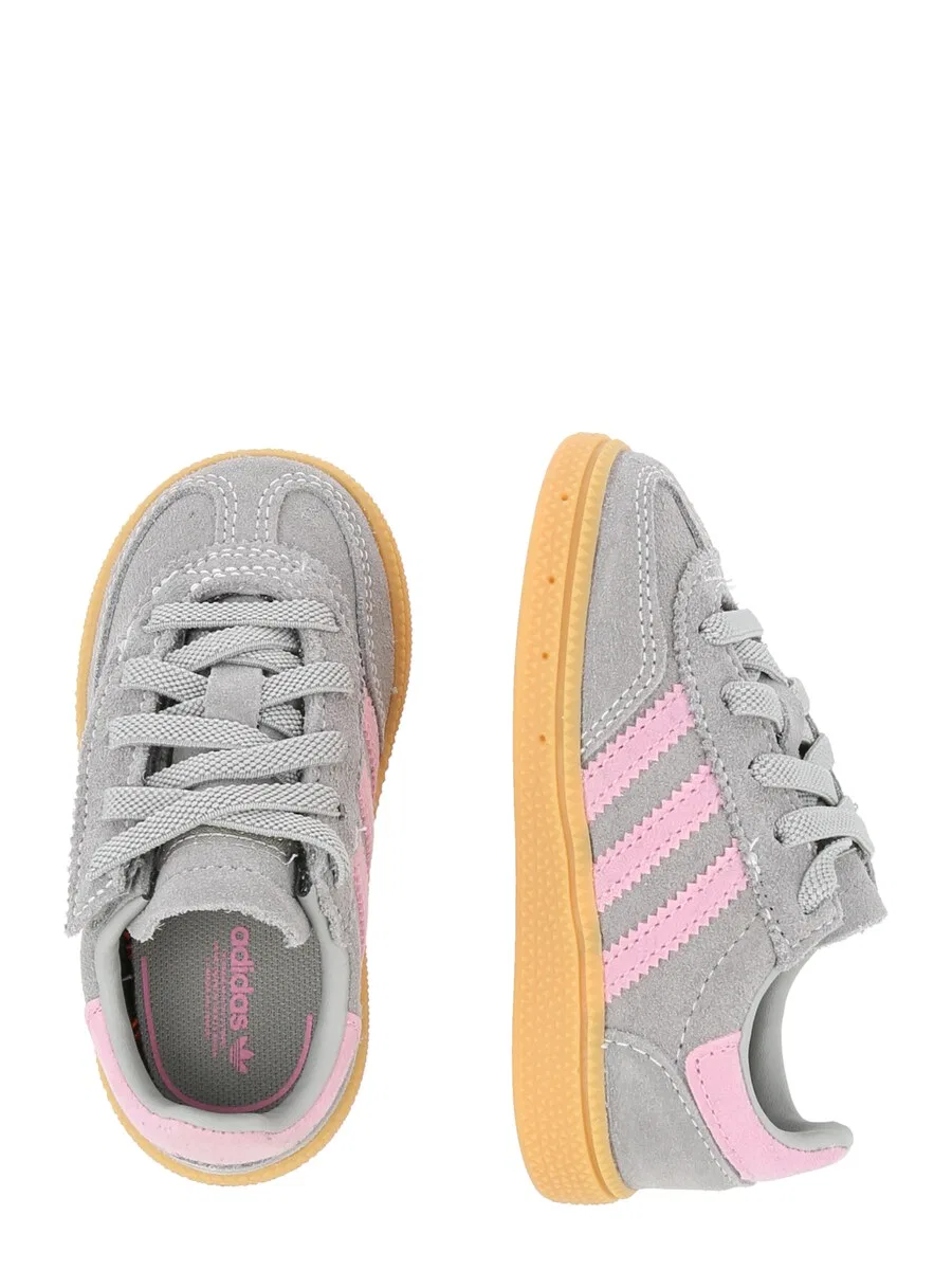 Кроссовки ADIDAS ORIGINALS HANDBALL SPEZIAL темно-серого цвета — фото 2
