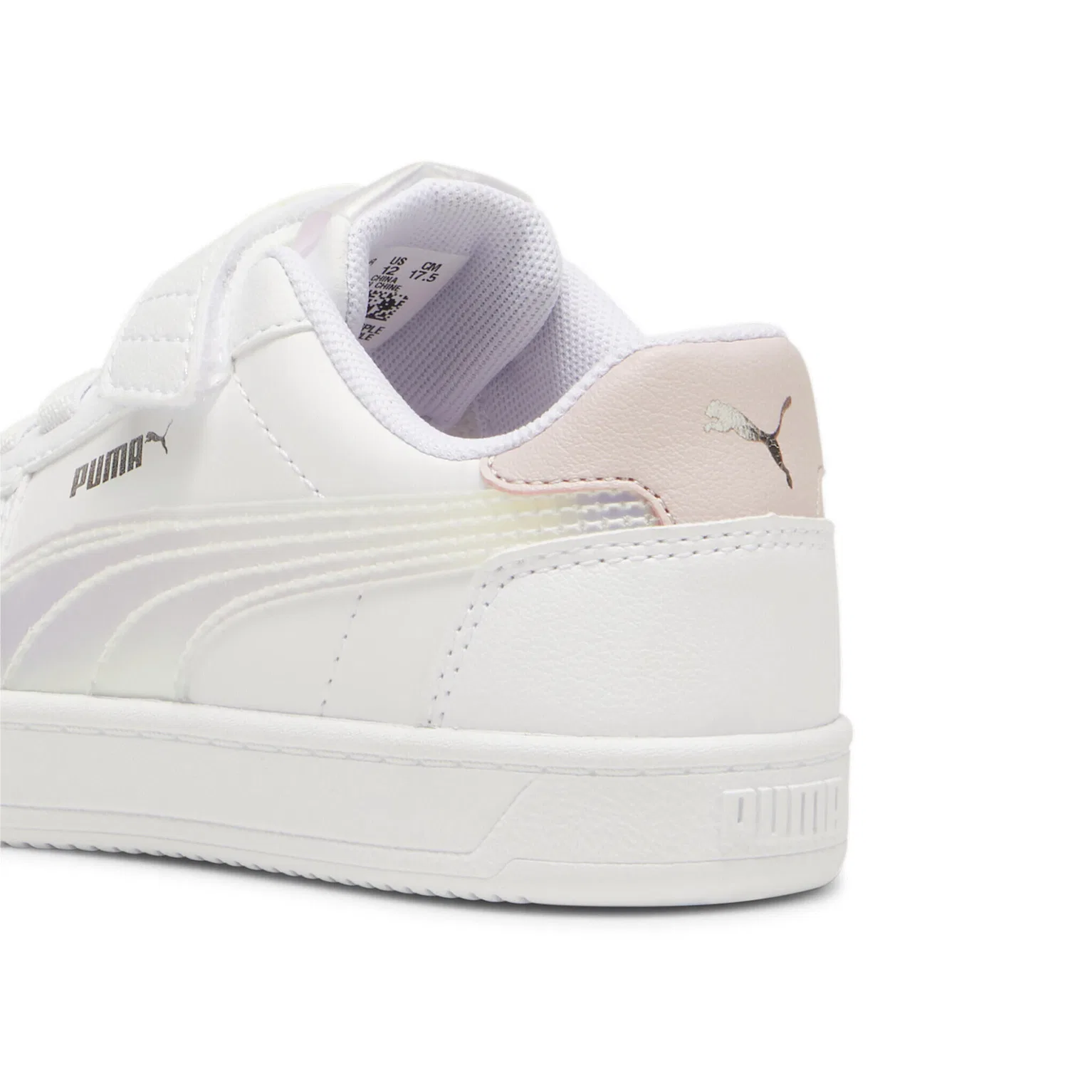 Детские кроссовки с голографическим принтом Caven 2.0 Holo PUMA, Weiß Rosa — фото 2